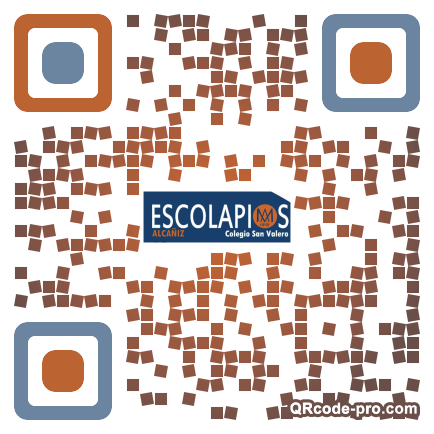 QR code with logo 35Ho0