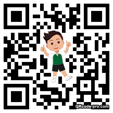 QR code with logo 35Qv0