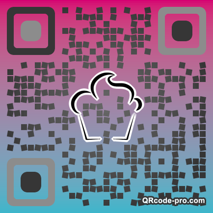 QR code with logo 35le0