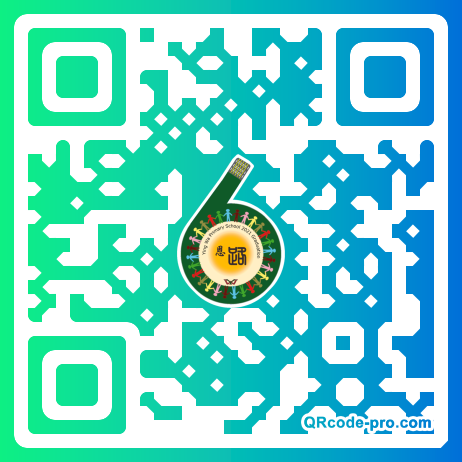 QR code with logo 35p90