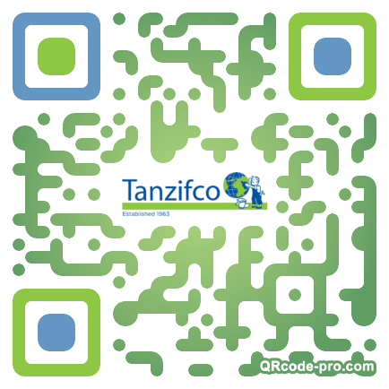 QR code with logo 35wp0