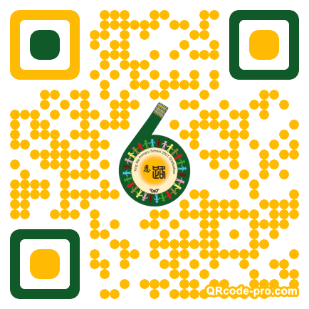 QR code with logo 35yj0