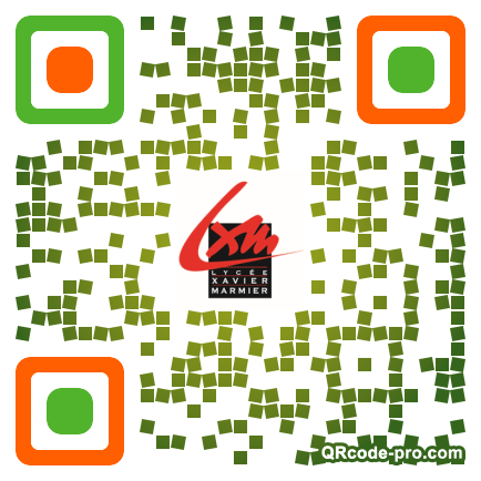 QR code with logo 367r0