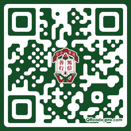 QR code with logo 36Wr0