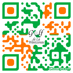 QR code with logo 37I60