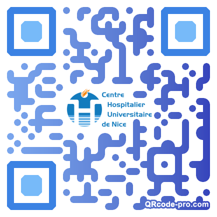 QR code with logo 37Rk0