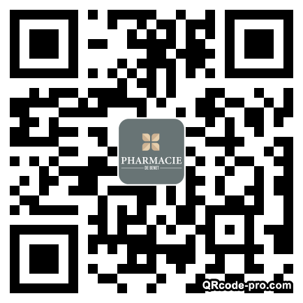 QR code with logo 37pl0