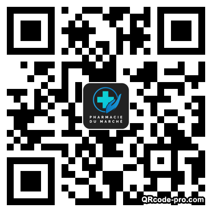 QR code with logo 385F0