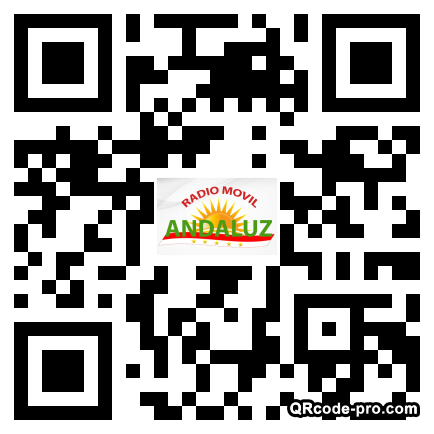QR code with logo 38Gm0