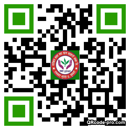 QR code with logo 38Ws0