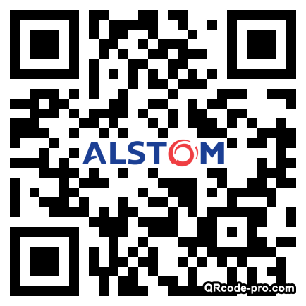 QR code with logo 3A750