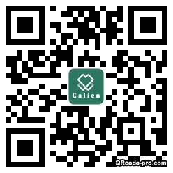 QR code with logo 3ADe0