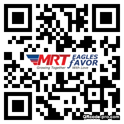 QR code with logo 3AW70