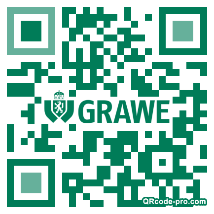 QR code with logo 3AW90