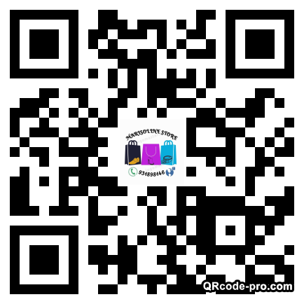 QR code with logo 3AmT0
