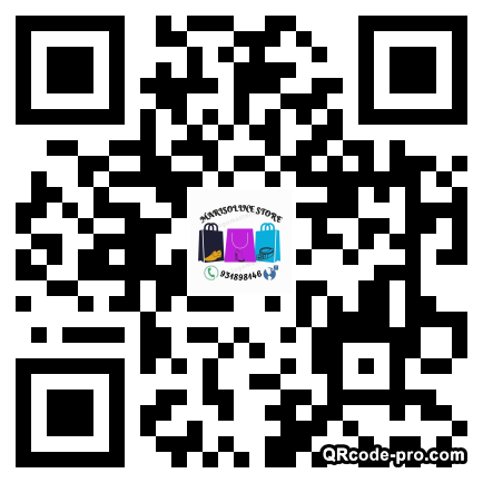 QR code with logo 3Asf0