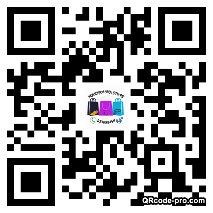 QR code with logo 3AtY0