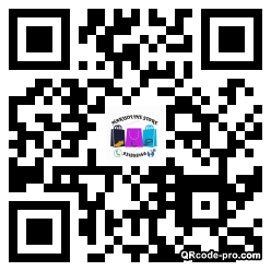QR code with logo 3AuG0