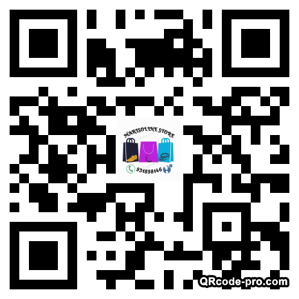 QR code with logo 3AuL0
