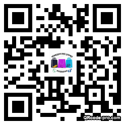 QR code with logo 3Aud0