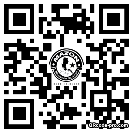 QR code with logo 3B1t0