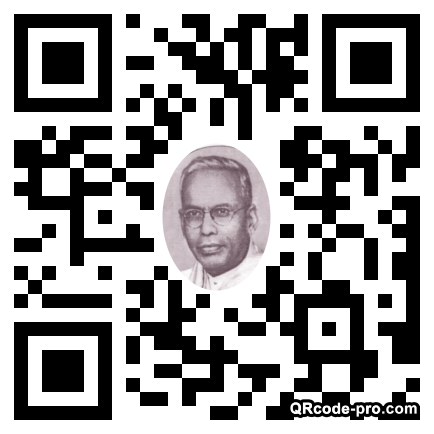 QR code with logo 3BBa0