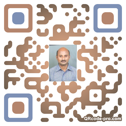 QR code with logo 3BBp0