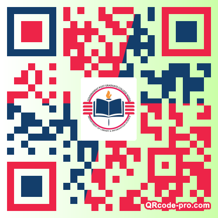 QR code with logo 3BRB0