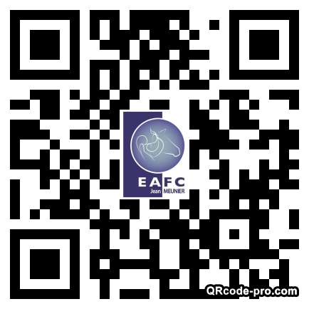 QR code with logo 3BSX0