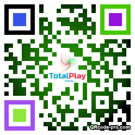 QR code with logo 3BbL0
