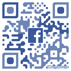 QR code with logo 3Bbl0