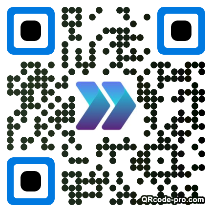 QR code with logo 3BlI0