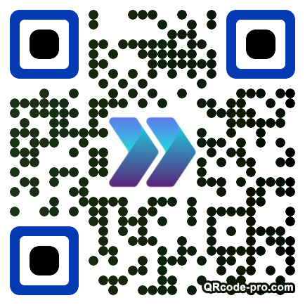 QR code with logo 3BlM0