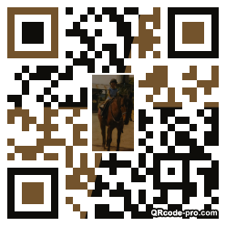 QR code with logo 3CHL0