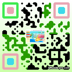 QR code with logo 3CW70