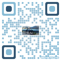 QR code with logo 3Cr80