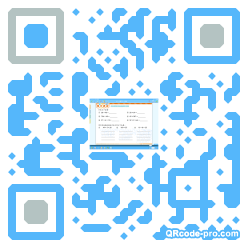 QR code with logo 3D8a0