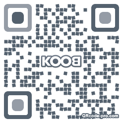 QR code with logo 3DAB0