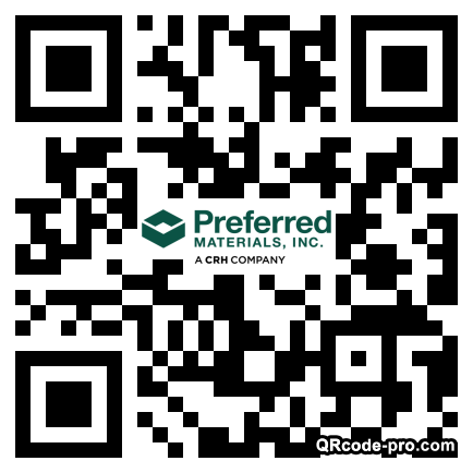 QR code with logo 3DBP0