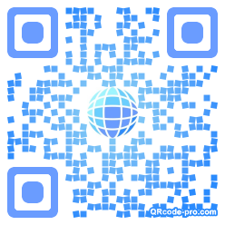 QR code with logo 3DCu0