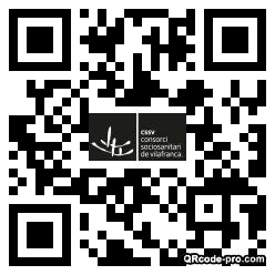 QR code with logo 3DMT0