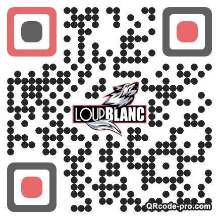 QR code with logo 3DNf0