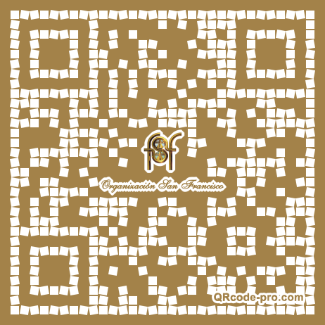 QR code with logo 3DOX0