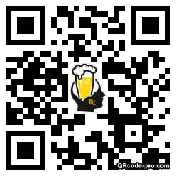 QR code with logo 3DR00