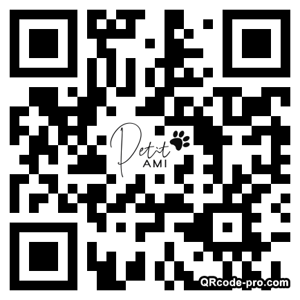QR code with logo 3Dct0