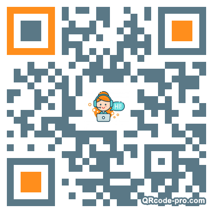 QR code with logo 3F2T0