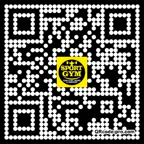 QR code with logo 3F7P0