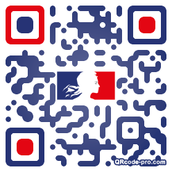 QR code with logo 3FEh0