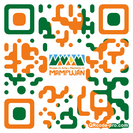QR code with logo 3FMk0