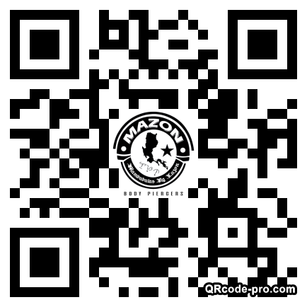QR code with logo 3FND0